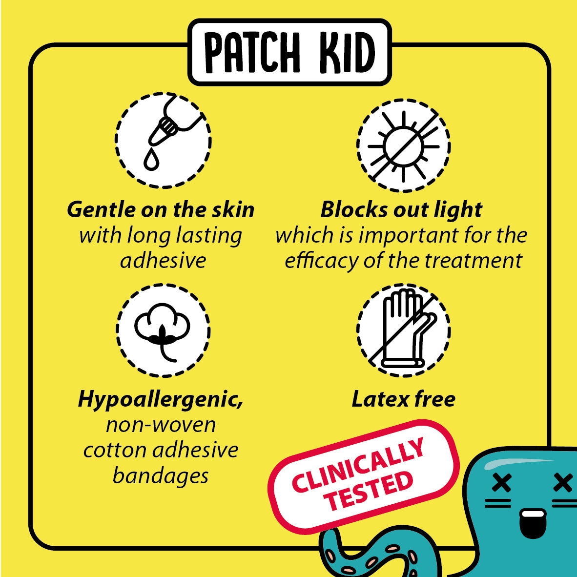 Patch Kid Large Yellow Box