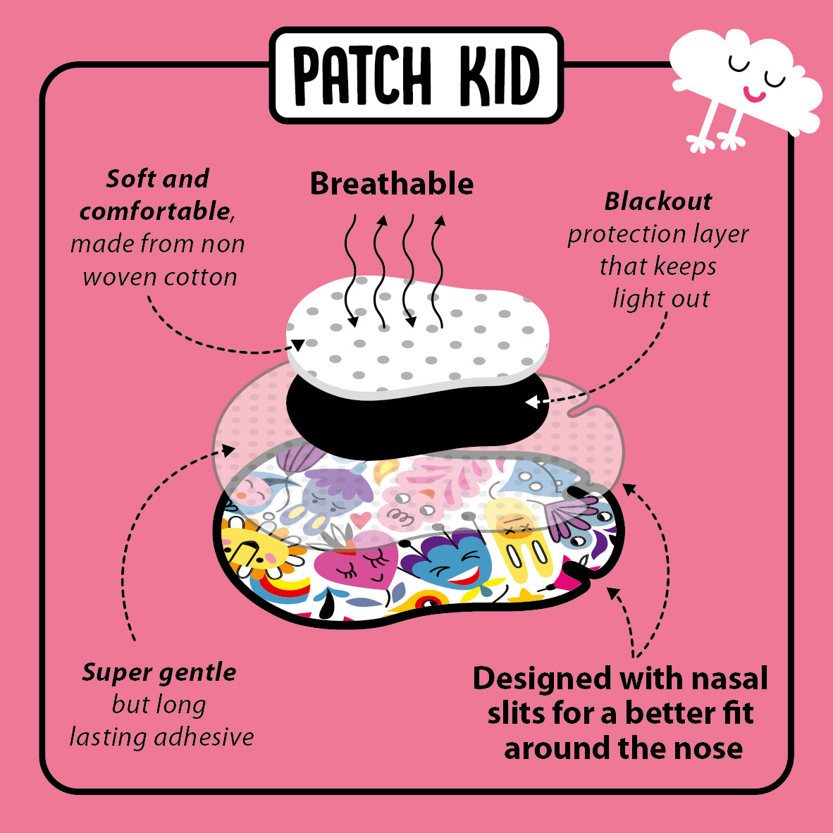 Patch Kid Large Pink Box