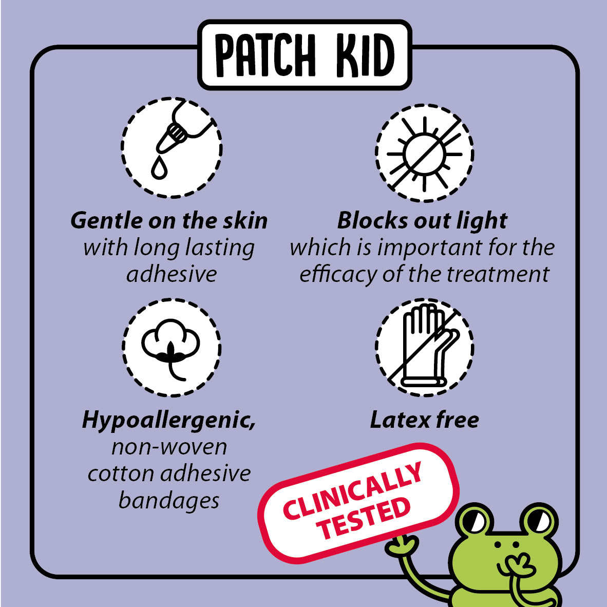 Patch Kid Medium Purple Box