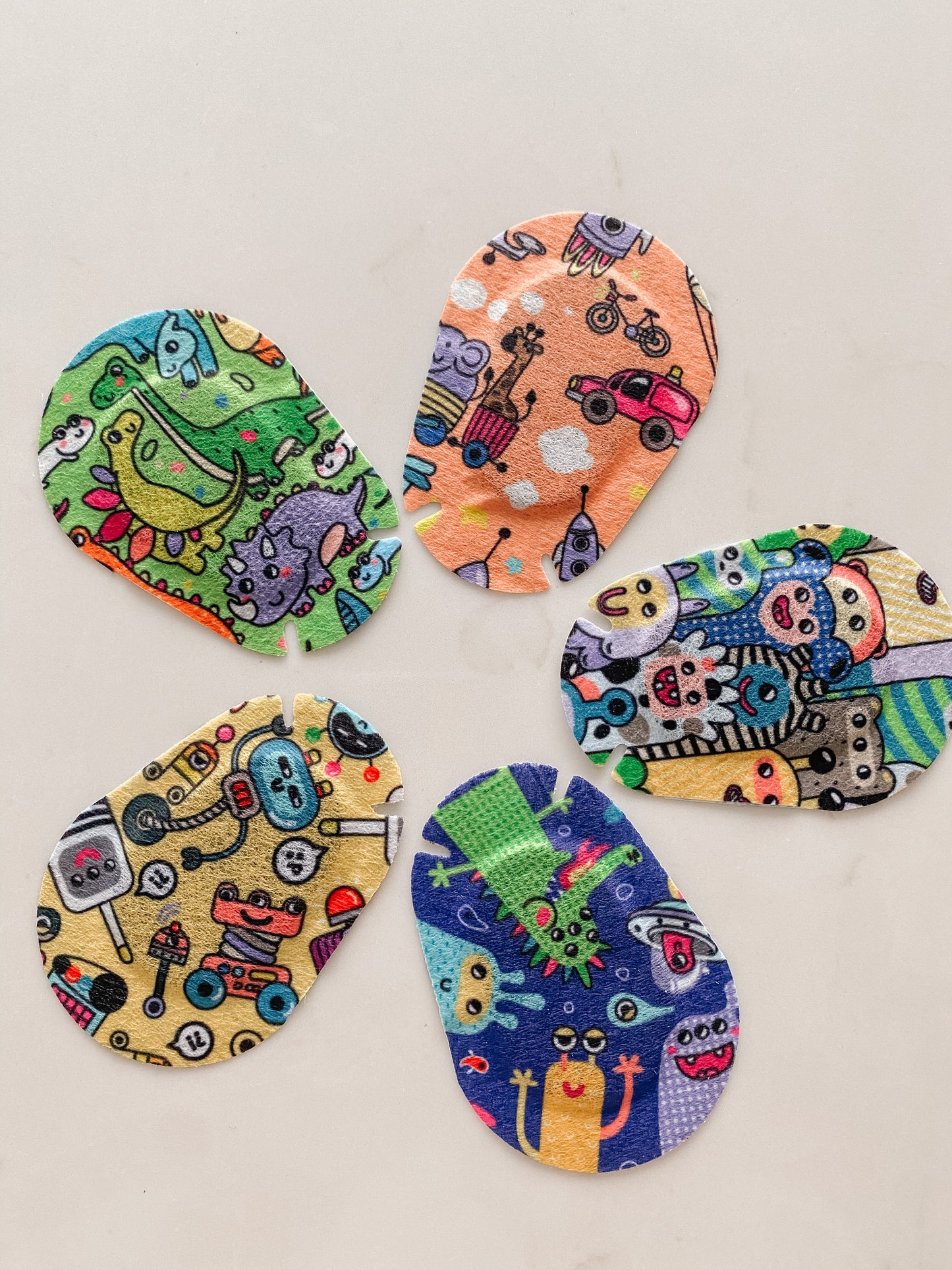 Damaged Box Specials-Patch Kid Medium Blue Box, 50 patches