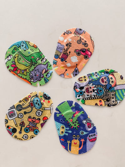 Damaged Box Specials-Patch Kid Medium Blue Box, 50 patches