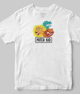 Patch Kid Short Sleeve T-Shirt (Animals)